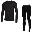 Juego funcional de hombre Zulu Merino 240 Long negro Black