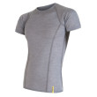 Camiseta funcional de hombre Sensor Merino Wool Active kr.r. gris Grey