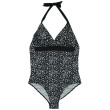 Bañador de mujer Regatta Flavia Swim Cstm II negro/blanco Black/White Polka Print