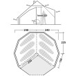 Dormitorio Robens Inner tent Klondike Grande 2021