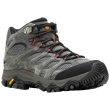 Calzado de senderismo para hombre Merrell Moab 3 Mid Gtx gris/naranja beluga