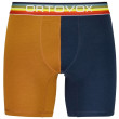 Calzoncillos bóxer para hombre Ortovox 185 Rock'N'Wool Boxer M azul deep ocean