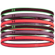 Banda para cabeza Under Armour Mini Headbands rojo Dark Maroon / Misty Purple / Green Screen