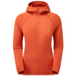 Sudadera funcional de mujer Montane Protium Lite Hoodie naranja SAFFRON RED