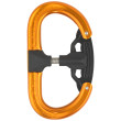 Mosquetón AustriAlpin Fifty-Fifty Autolock naranja orange