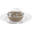 Vajilla Robens Tongass Single Enamel Set beige