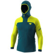 Chaqueta de hombre Dynafit Speed Ptc Hooded Jkt M azul/verde lime punch/8810