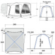 Carpa de autocaravana/furgoneta Outwell Milestone Shade Air