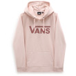 Sudadera de mujer Vans WM DROP V LOGO HOODIE-B rosa SEPIA ROSE