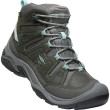 Calzado de senderismo para mujer Keen Circadia Mid Wp Women gris steel grey/cloud blue