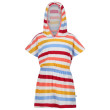 Vestido para niños Regatta Bernessa blanco/rojo Multi Stripe