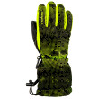 Guantes para niños Relax Puzzy negro/amarillo BlackNeonYellow