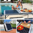 Mesa GoSun con panel solar de 60W