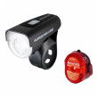 Luz delantera / trasera Sigma Roadster USB + Nugget II. negro