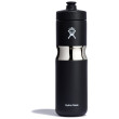 Botella Hydro Flask Wide Mouth Insulated Sport Bottle 20oz negro black