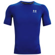 Camiseta funcional de hombre Under Armour HG Armour Comp SS azul claro Royal / / White