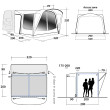 Carpa de autocaravana/furgoneta Outwell Parkville 200SA (2022)