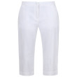 Pantalones de tres cuartos para mujer Regatta Bayletta Capri blanco White