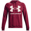 Sudadera de hombre Under Armour Rival Fleece Big Logo HD rojo/blanco Black Rose / / Onyx White