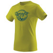 Camiseta de hombre Dynafit Graphic Co M S/S Tee amarillo Moss