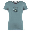 Camiseta de mujer Chillaz Gandia Tyrolean Trip verde oscuro dark green