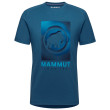 Camiseta de hombre Mammut Trovat T-Shirt Men Mammut azul Deep Ice