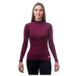 Camiseta funcional de mujer Sensor Merino DF se zipem