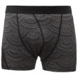 Calzoncillos bóxer funcionales para hombre Sensor Merino Impress gris/negro Šedá/Maori