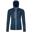 Sudadera de mujer Ortovox Fleece Grid Hoody W azul Deep Ocean