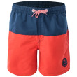 Pantalones cortos para niños Aquawave Drakon Jr azul/rojo PoppyRed/PatriotBlue