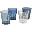 Juego de vasos Bo-Camp Tumbler Mix & Match 200 ml - 4ks azul Blue