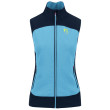 Chaleco de mujer Karpos Parete W Vest azul Blue Atoll/Sky Captain