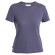 Camiseta funcional de mujer Icebreaker Women Merino Core SS Tee gris Graphite