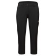 Pantalones de mujer Mammut Runbold Capri Pants Women negro black