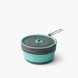 Olla plegable Sea to Summit Frontier UL Collapsible Pouring Pot 2.2L azul/negro Aqua Sea Blue