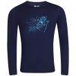 Camiseta de hombre Zulu Merino Skier 160 Long azul Navy