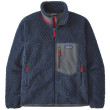 Chaqueta de hombre Patagonia Classic Retro-X Jacket azul oscuro New Navy w/Wax Red