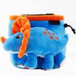 Saco de magnesio YY VERTICAL Chalk Bag Animal azul TRICERATOPS