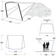 Carpa hinchable Outwell Touring Canopy Air