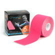 Venda adhesiva BronVit Sport Kinesio Tape classic 5 cm x 6m rosa