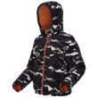 Chaqueta para niños Regatta Kyrell Reversible Jacket naranja/negro BrntCp/BlkCa