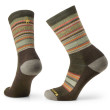 Calcetines Smartwool Everyday Regarita Crew Socks verde/gris Military Olive