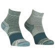 Calcetines de mujer Ortovox Alpine Quarter Socks W azul/gris ice waterfall