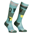 Medias de mujer Ortovox Freeride Long Socks Cozy Women's azul claro Ice Waterfall