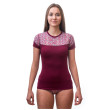 Camiseta funcional de mujer Sensor Merino Impress (short sleeve)