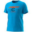 Camiseta de hombre Dynafit Graphic Co M S/S Tee azul/ azul claro Frost/No Engine