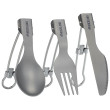 Juego de cubiertos Rockland Titanium Tools