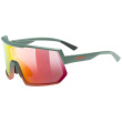 Gafas de sol Uvex Sportstyle 235 rojo Moss Green Grapefruit Mat / Mirror Red