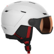 Casco de esquí Salomon Pioneer Lt Visor Rental blanco White