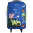 Maleta para niños Regatta Peppa Wheeled Bag azul/ azul claro ImperialBlue